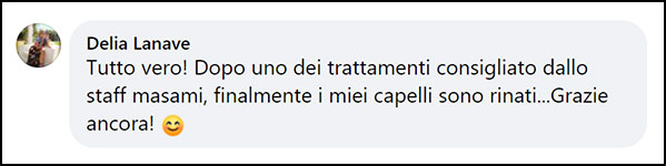 Ricostruzione Capelli: testimonianza per capelli rovinati