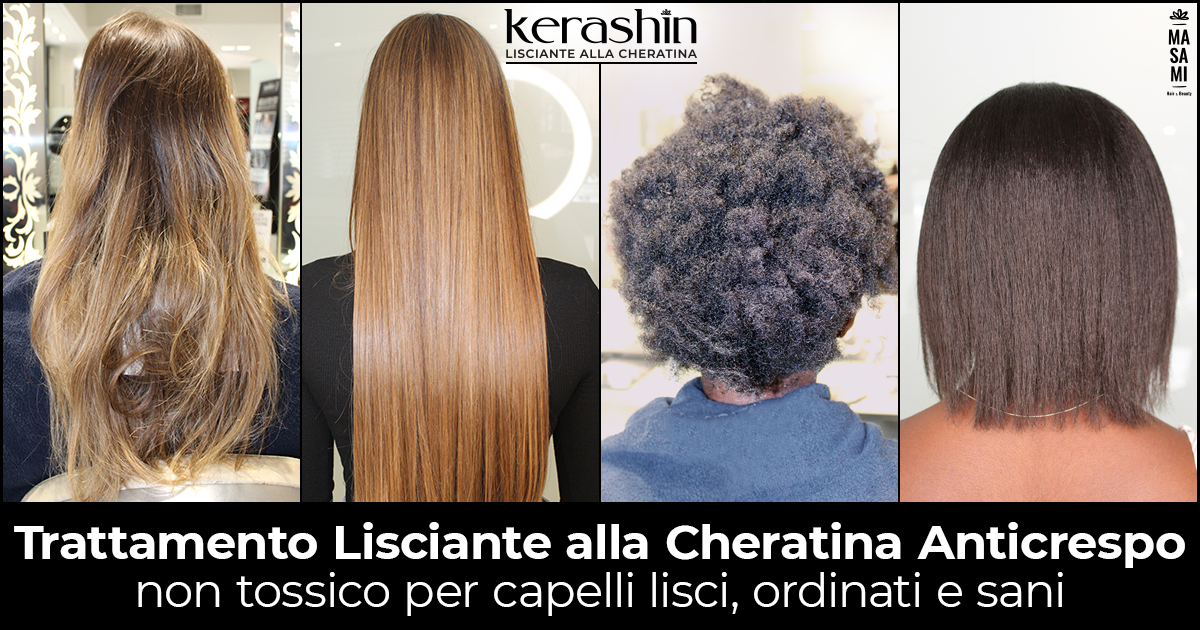 Trattamento Lisciante alla Cheratina Anticrespo Bari | Metodo Kerashin | Masami