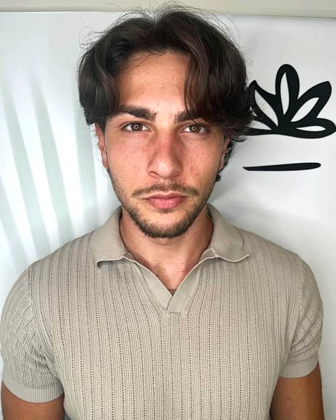 permanente morbida uomo non aggressivo mosso parrucchiere bari puglia